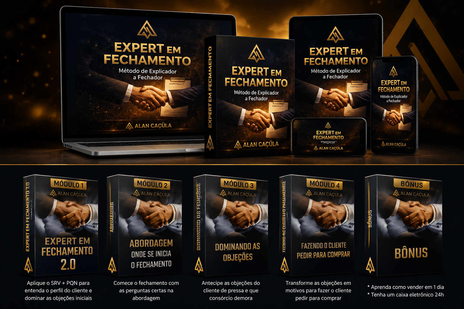 Módulos do Expert em Fechamento
